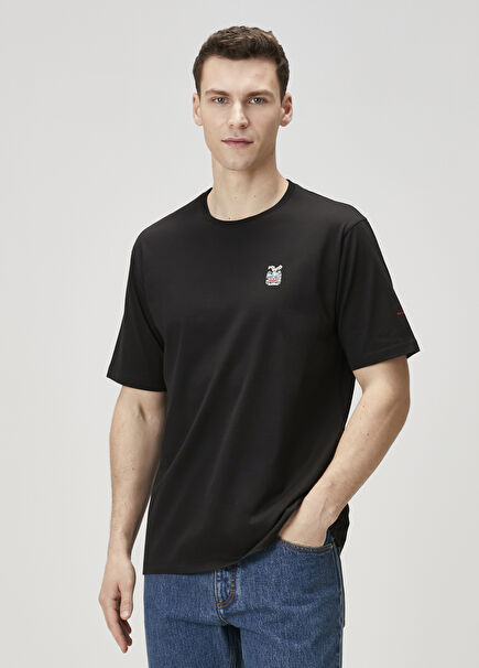 Black Organic Cotton T-Shirt
