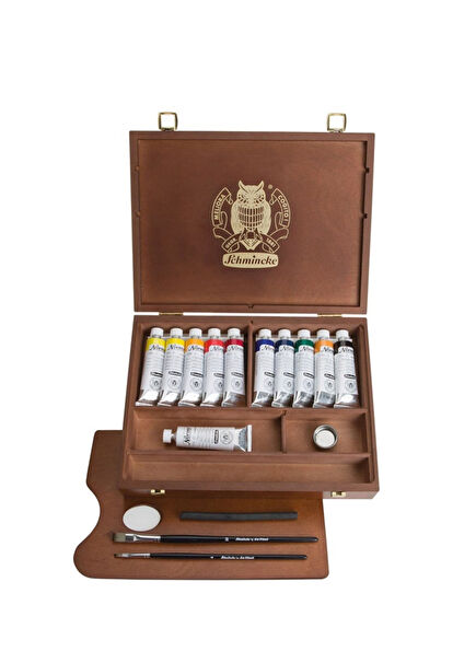 Norma Professional Ahşap Kutulu Yağlı Boya Seti 11 x 35 ml