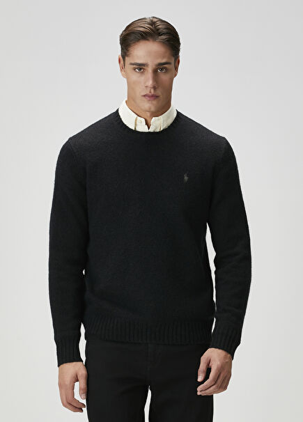 Black Wool Sweater