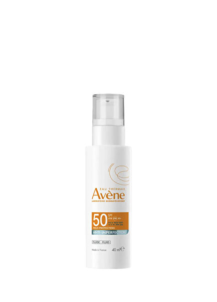 Anti-Imperfection Monolaurin ve Çinko Glukonat İçeren SPF50 Akne Karşıtı Güneş Kremi 40 ml