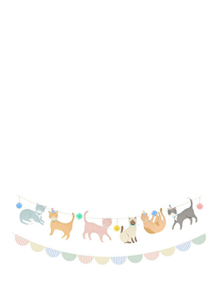Kitten Figures Hanging Ornament