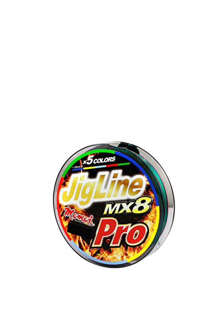Jigline MX8 Pro 0.28mm Multicolor İp Olta Misinası