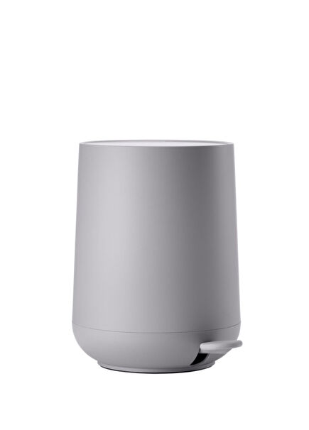 Nova Seagull Grey Pedal Bathroom Waste Bin 3 Lt