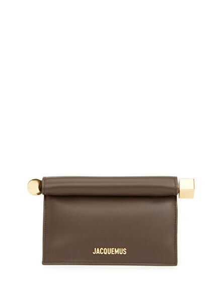 The Rond Carré Red Women's Leather Hand Portfolio