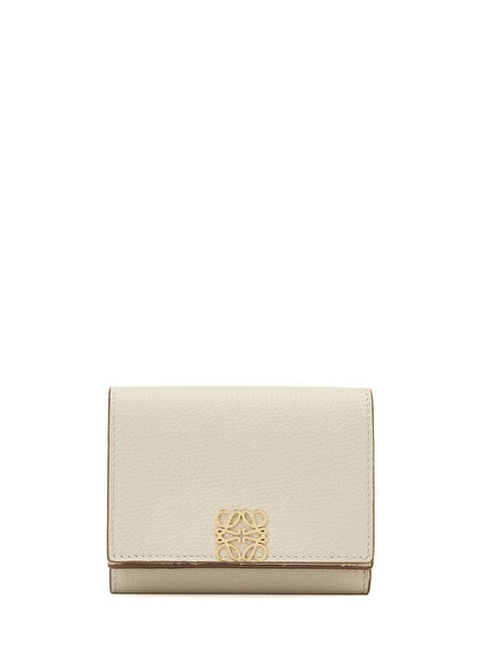 Anagram Cream Women's Leather Wallet