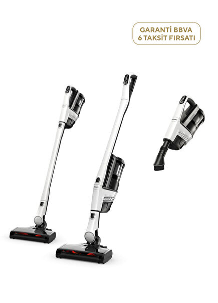 Triflex HX3 Beyaz Şarjlı Dikey Süpürge