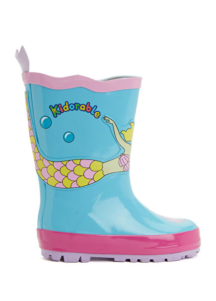 Mermaid Kids Rain Boots