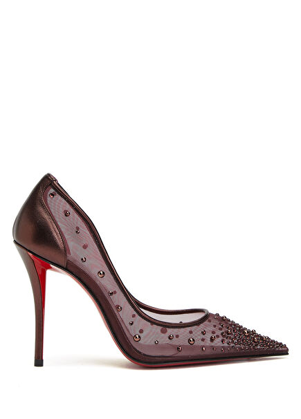 Miss Z Burgundy Evening Shoes