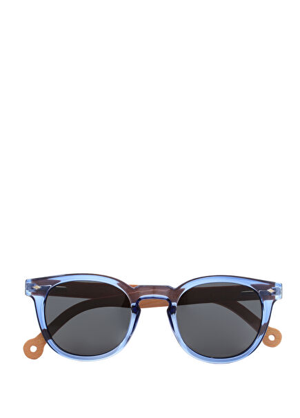 Cala Blue Bamboo Unisex Sunglasses