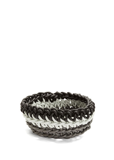 Classico Colorblocked El Yapımı Tığ İşi Sepet