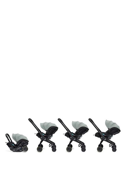 Baby Lap Car Seat with 3 Reclining Positions on Wheels That Converts into a Stroller