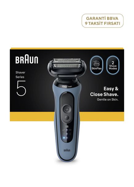 Series 5 Islak ve Kuru Elektrikli Tıraş Makinesi 52-A1000S