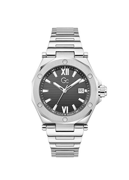 GCZ67004G2 Metalik Gri Çelik Erkek Kol Saati