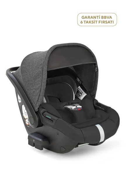 Darwin Infant Recline i-Size Gr 0+ Yatırılabilen 0-13 kg Upper Black Bebek Ana Kucağı ve Oto Koltuğu