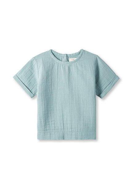 Turkuaz Unisex Çocuk T-shirt