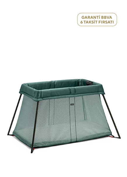 Dark Green Park & Travel Bed