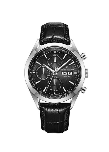 UC8648 Siyah Çelik Erkek Kol Saati