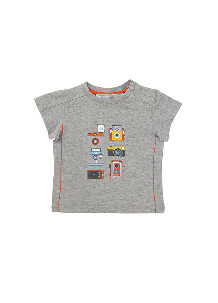 Round Neck Baby Boy T-Shirt