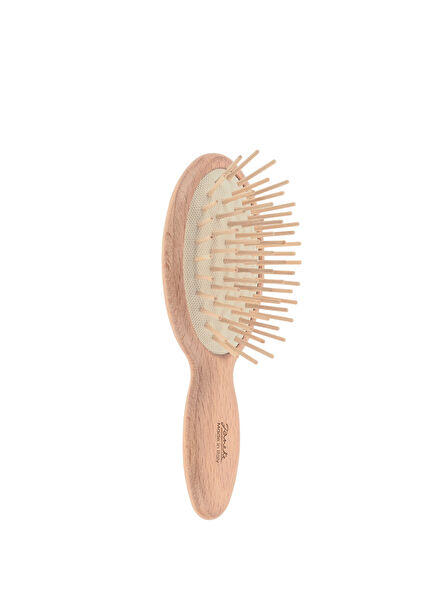 Beech Oval Air Cushioned Small Travel Hair Brush