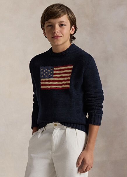 Navy Blue Boys Sweater