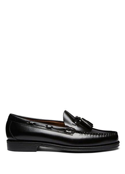 Siyah Erkek Deri Loafer