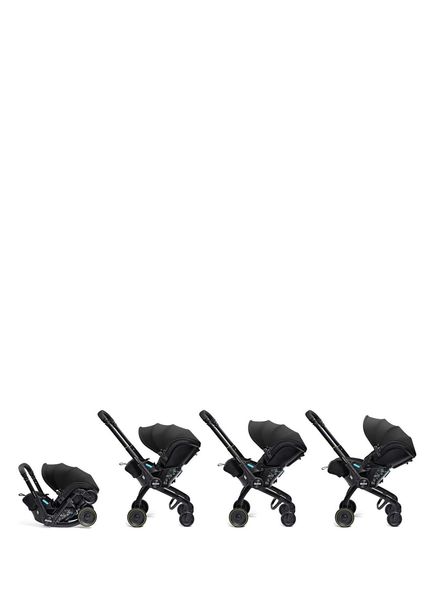 Baby Lap Car Seat with 3 Reclining Positions on Wheels That Turns Into a Stroller