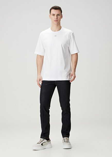 Lacivert Jean Pantolon