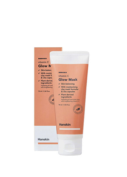 Vitamin C Glow C Vitaminli Nemlendirici Kil Maskesi 70 ml 