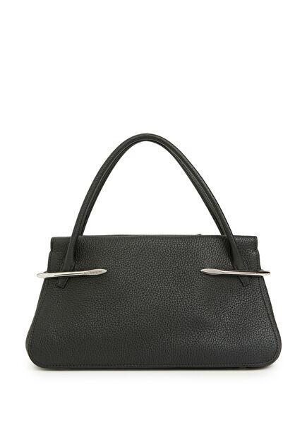 Pinch Medium Black Women's Leather Bag