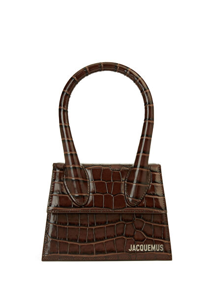 Le Chiquito Moyen Brown Women's Leather Bag