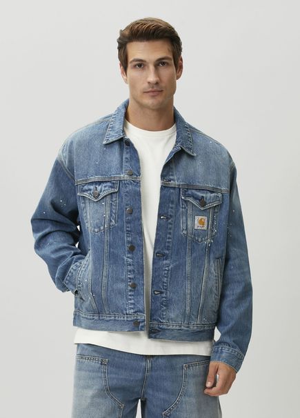 Helston Mavi Denim Ceket