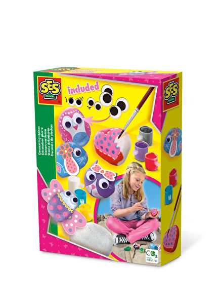 Taş Boyama ve Dekore Etme Oyun Seti