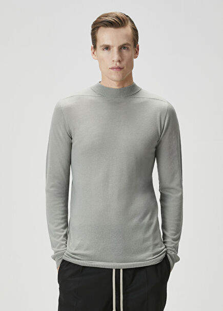 Light Blue Wool Sweater