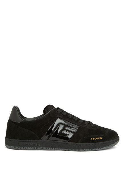 Siyah Erkek Deri Sneaker