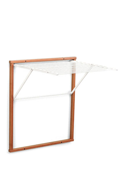 Kiraz Ağacı Ahşap Duvar Çamaşır Kurutma Askısı