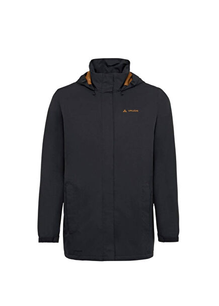 Escape Rain Black Hooded Men's Parka