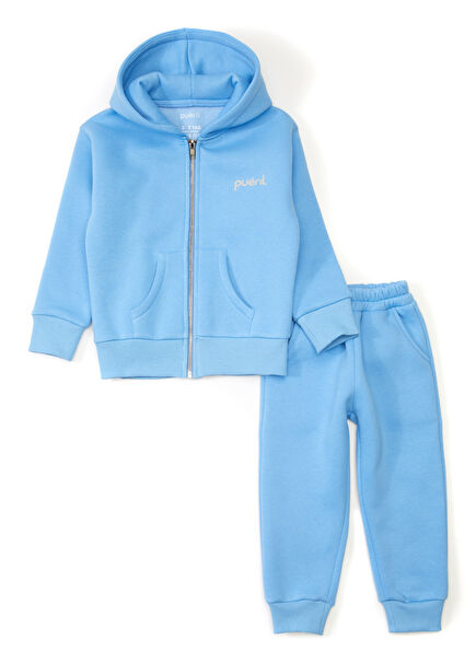 Blue Girl Set Of 2 With Raising