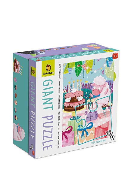 Buon Compleanno Happy Birthday Giant Puzzle