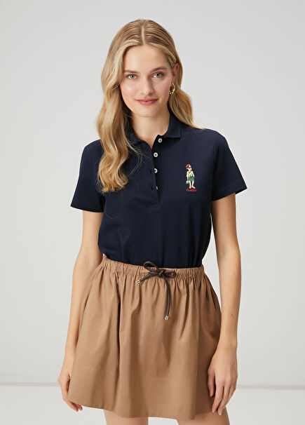 Clubby Lacivert Polo T-shirt