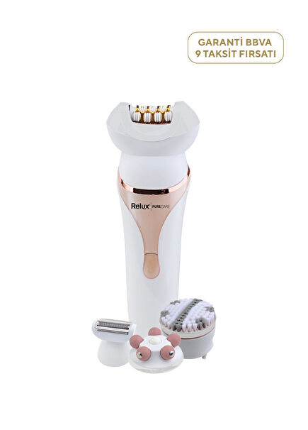 REP9542 PureCare 4 in 1 Wet Dry 42 Tweezers Rechargeable Epilator