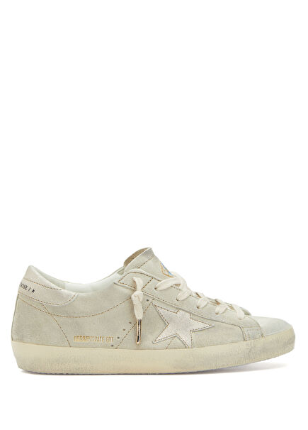 Private EDT Krem Mavi Kadın Süet Sneaker