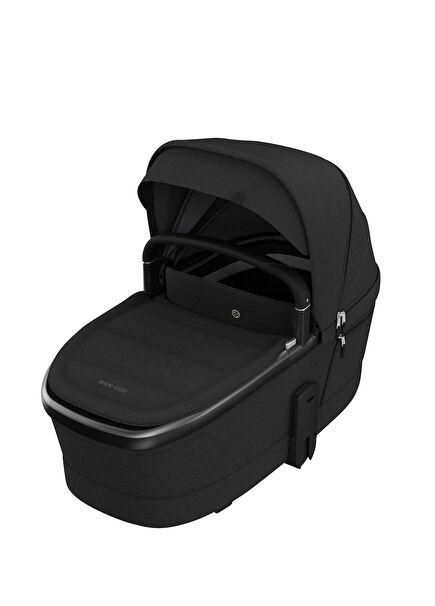 Fame Extra Wide 0-9 kg Twillic Black Carry Cot with Reclining Position