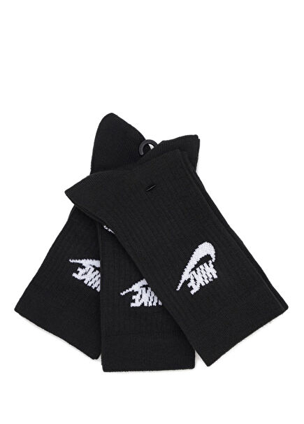 Everyday Essential Black White 3 Pack Mens Socks