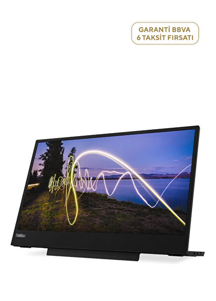ThinkVision M15 Type-C IPS Panel 6 Ms 15.6" FHD Taşınabilir Monitör 62CAUAT1WL