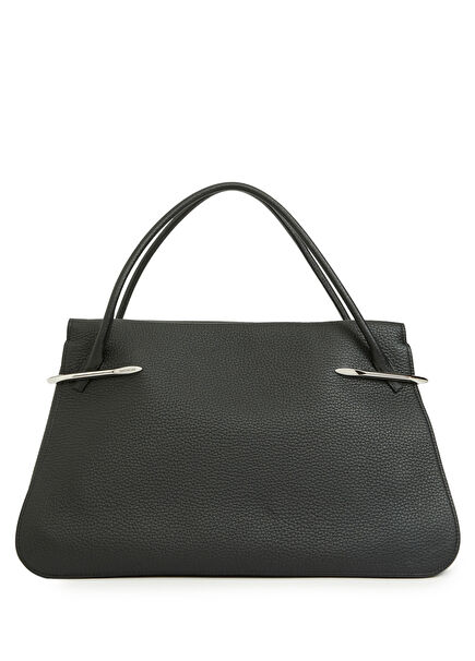 Pinch Large Black Women's Leather Bag