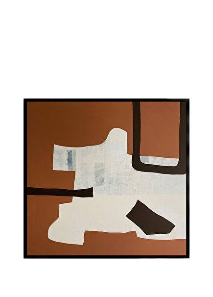 Terracotta Paradise No.02 Akrilik El Yapımı Tablo