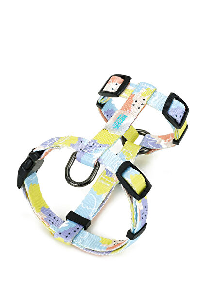 Ispet Sky Blue Spider Model Köpek Göğüs Tasması