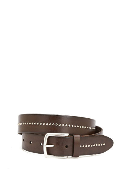 Kahverengi Erkek Deri Kemer