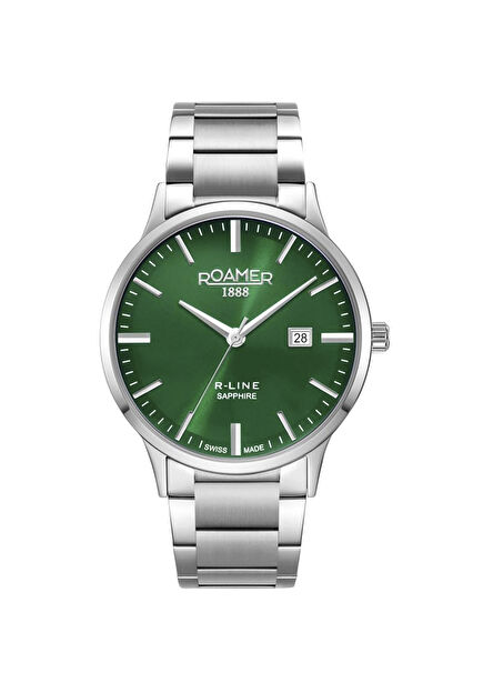 718833-41-75-20 Grey Steel Men's Wristwatch