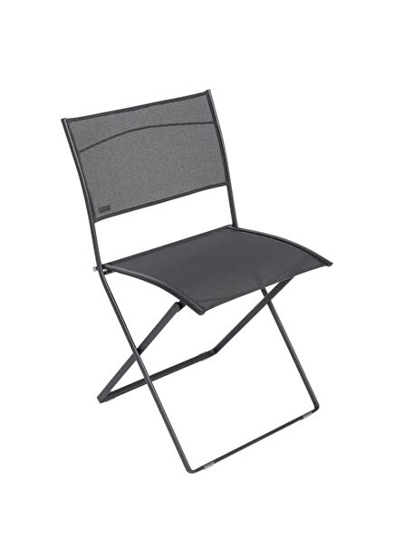 Plein Air Anthracite Steel Garden Chair
